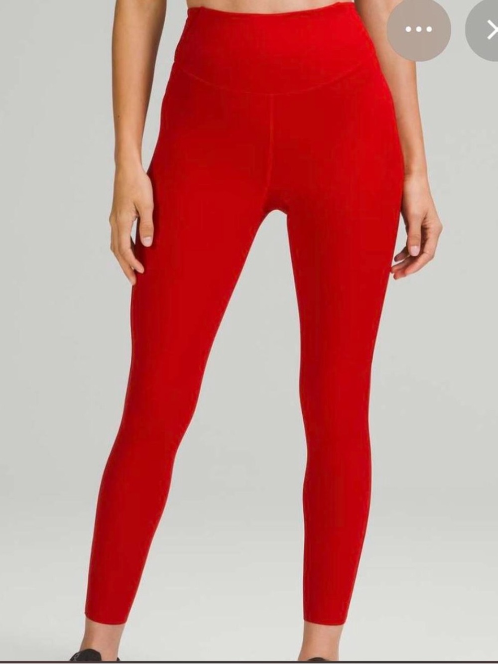NWOT Lululemon base pace legging in red size 10